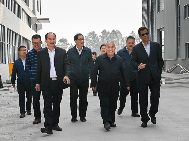 暖暖春風(fēng)來--江門市政協(xié)領(lǐng)導(dǎo)蒞臨我司視察指導(dǎo)工作