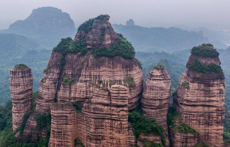丹霞山美景