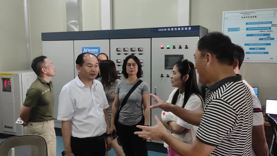 廣東省暖通協(xié)會蔡澤輝會長一行蒞臨瑞星參觀交流